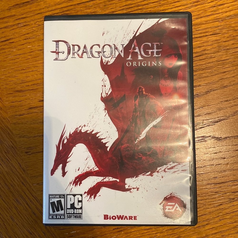 Dragon Age Origins video game for PC